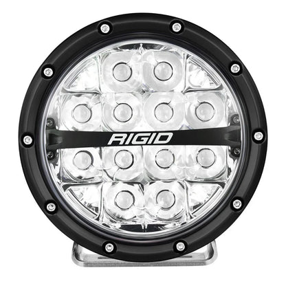 360 Series LED Round Fog Light, 6 Inch, Spot, RGBW Backlight, Pair