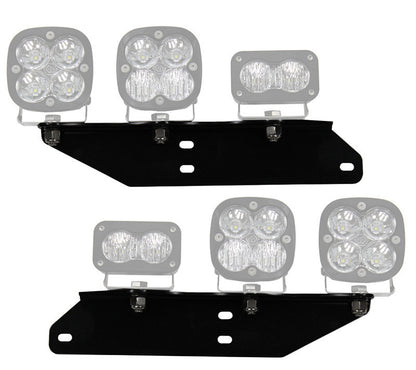 Triple Mount Fog Light Brackets For Ford F150 Raptor 2017-2024 (AOR)