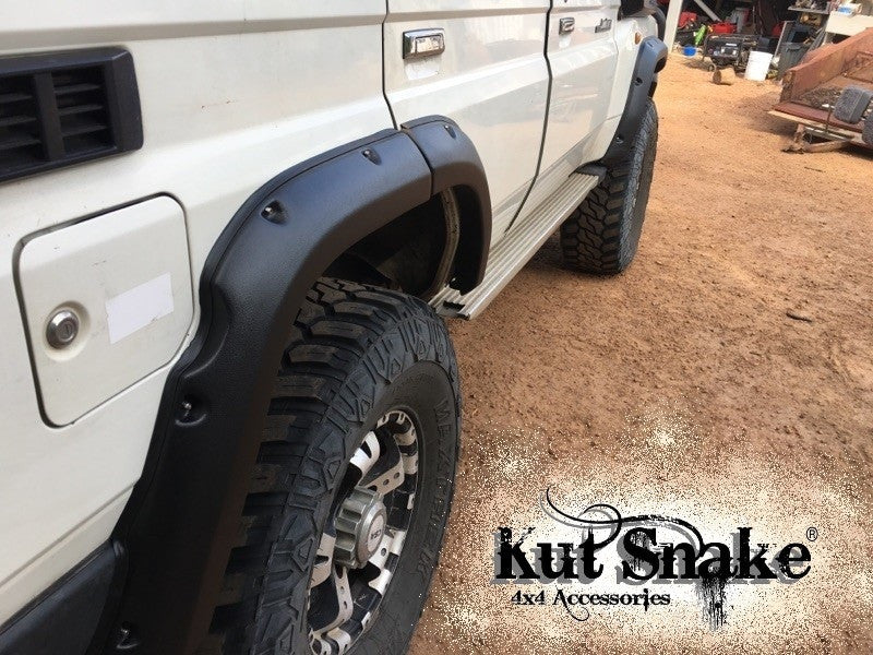 Fender Flares For Toyota Land Cruiser LC76 Series 2010-2022 (Kut Snake)