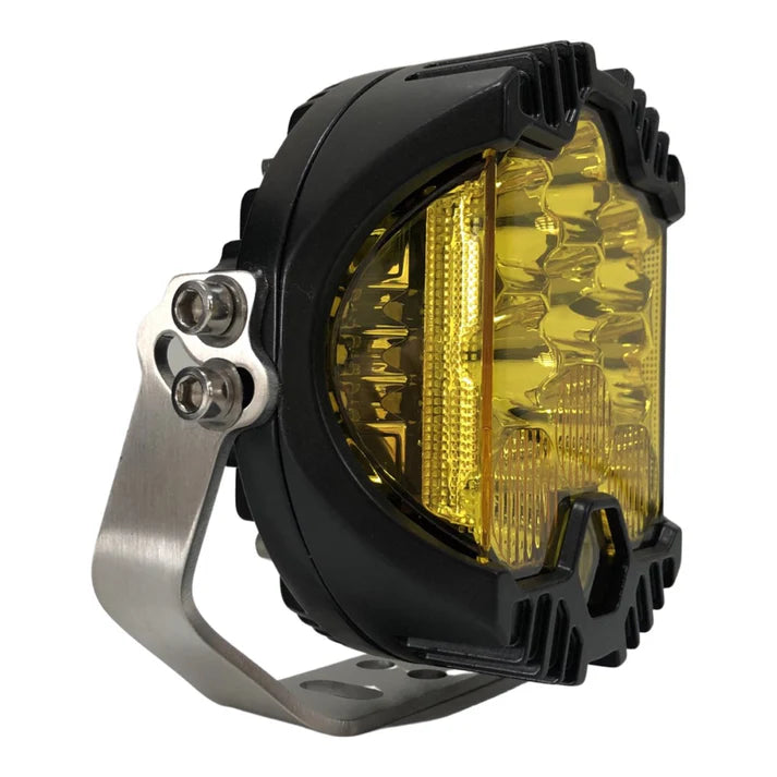 2 Pcs 5 Inch Yellow LED Light with DRL ( capra )